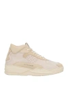 Filling Pieces Woman Sneakers Beige Size 8 Leather In Beige