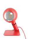 Filotto Iride Spherical-shade Table Lamp (18cm) In Red
