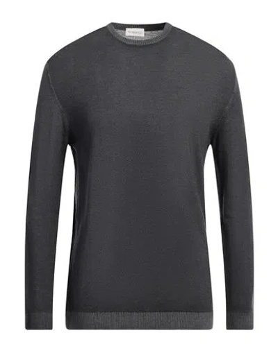 Filoverso Man Sweater Lead Size M Virgin Wool In Grey
