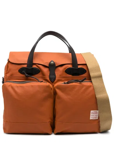 Filson 24-hour Tin Briefcase In Orange