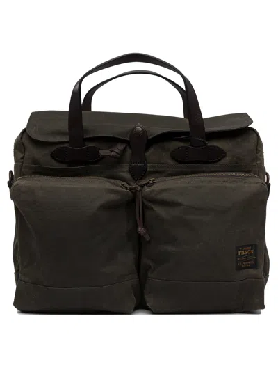 Filson 24 Hour Tin Briefcase Handbags Green