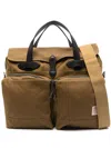Filson Dark Tan Soft Briefcase In Neutrals