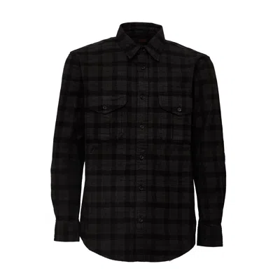 Filson Alaskan Guide Brushed Flannel Shirt In Multi