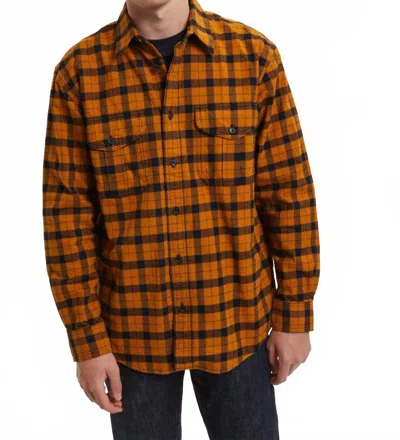 Filson Alaskan Guide Shirt In Pecan/black Plaid In Multi