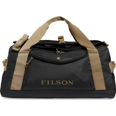 Filson All-weather 50l Duffle In Black / Covert