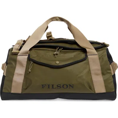 Filson All-weather 50l Duffle In Olive / Black / Covert