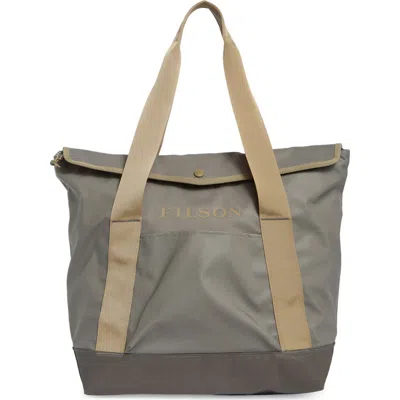 Filson All-weather Tote Bag In Moon Mist / Pewter