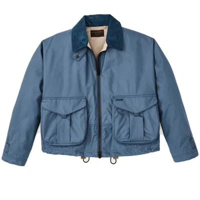 Filson Aviator Short Work Jacket In Blue