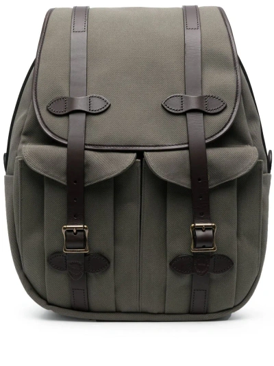 Filson Backpack With Logo In Grey