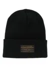 Filson Ballard Watch Beanie Hat In Black