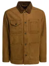 Filson "barn Coat" Lightweight Jacket In Brown