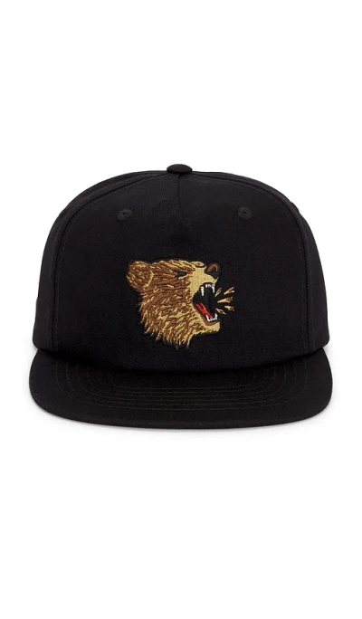 Filson Bear Trucker Cap In Black