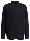 Filson Black Cotton Jacket In Black