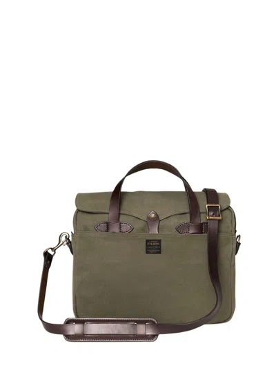 Filson Original Briefcase Laptop Bag In Pink