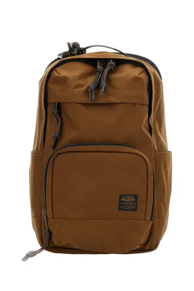 Filson Brown Dryden Cordura Nylon Backpack