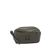 Filson Zip Top Wash Bag In Gray