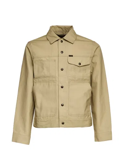 Filson Buttoned Chest Pockets Ranger Jacket In Neutral