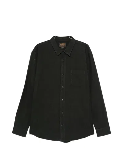 Filson Button-fastening Chest-pocket Shirt In Black