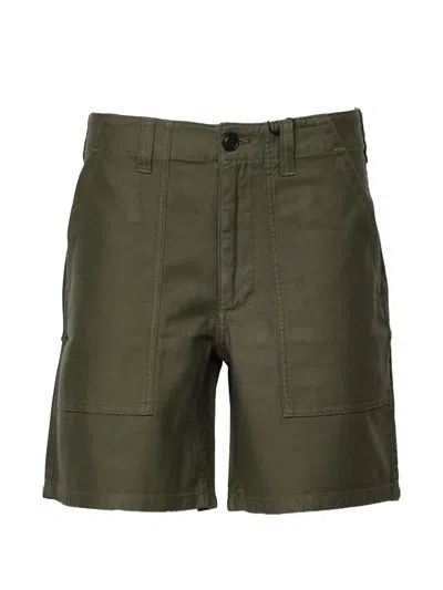 Filson Button-up Knee-length Shorts In Green
