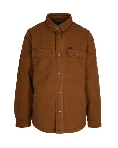 FILSON FLEECE-LINED SHIRT JAC BROWN