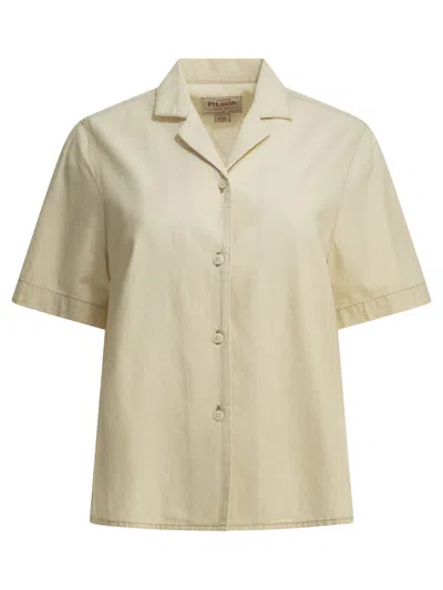 Filson "camp" Casual Shirt In White