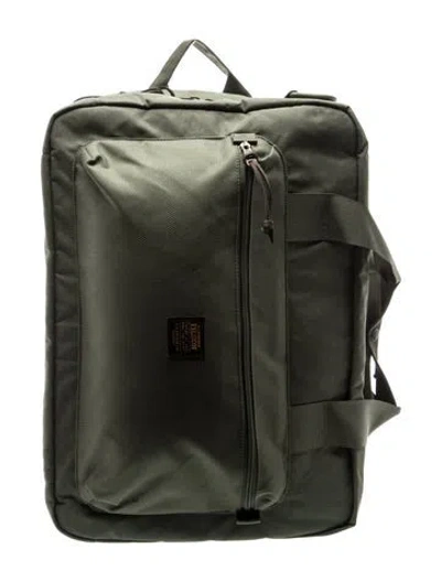 Pre-owned Filson Canvas Backpack In Green