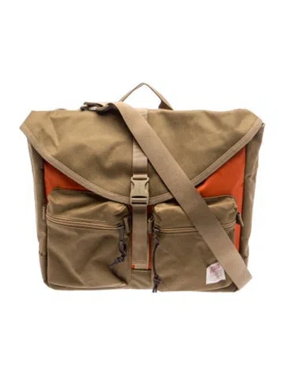 Pre-owned Filson Canvas Backpack In Green