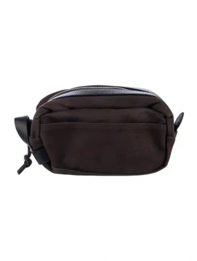 Pre-owned Filson Canvas Belt Bag In Brown