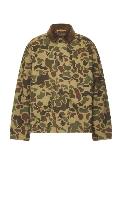 Filson Canvas Outfitter Jacket In Multi