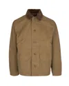 Filson Canvas Outfitter Kangaroo Jacket In Multi
