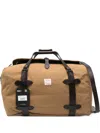 Filson Medium Rugged Twill Duffle Bag Tan In Brown