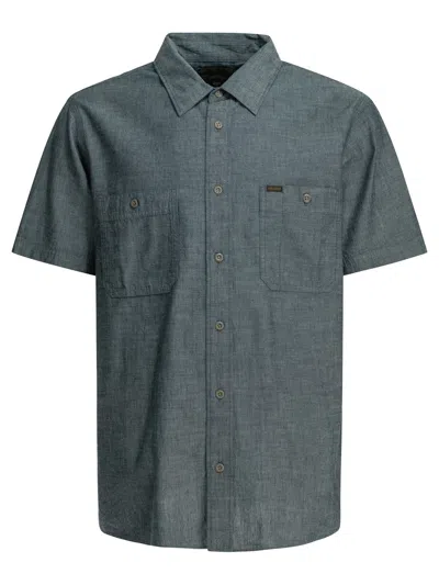 Filson Short-sleeve Button-down Shirt In Green