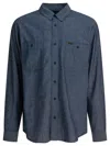 Filson Chambray Long-sleeved Shirt In Blue