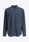 Filson Chambray Long-sleeved Shirt In Blue