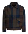 Filson Mackinaw Checked Wool Jacket In Multi