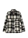 Filson Check-pattern Button-up Jacket In Multi