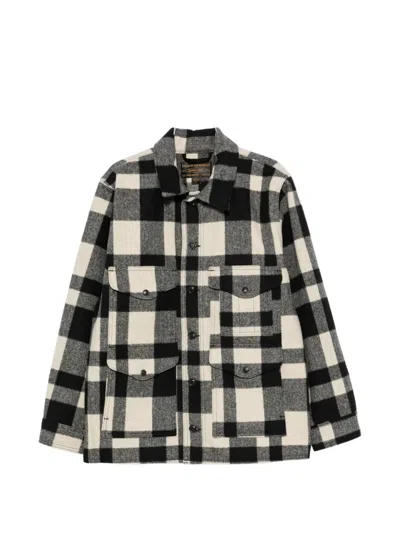Filson Check-pattern Button-up Jacket In Multi