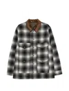 Filson Check-pattern Corduroy-collar Jacket In Multi