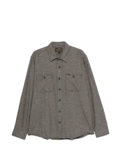 Filson Check-pattern Shirt In Gray