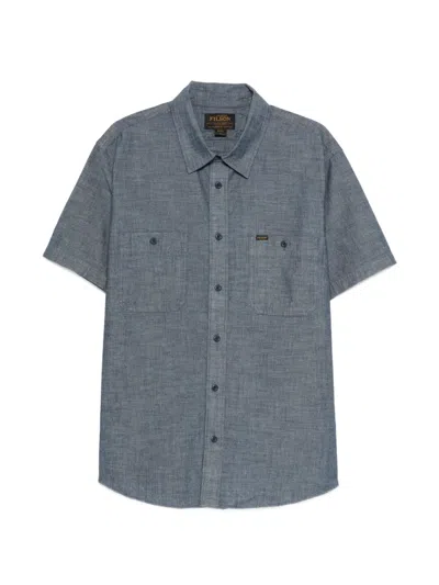 Filson Chest-pocket Shirt In Blue