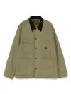 Filson Green Long Sleeves Logo Jacket In Multi