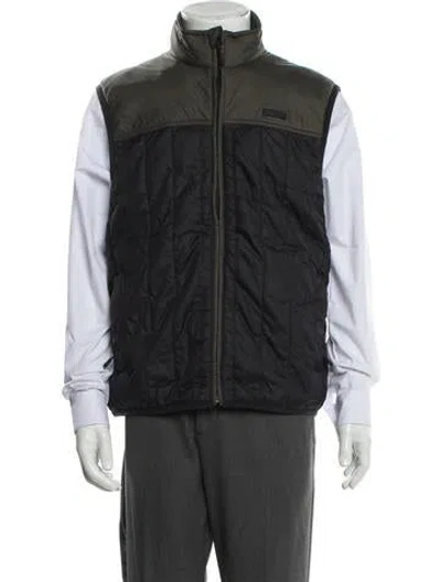 Pre-owned Filson Colorblock Pattern Vest In Blue
