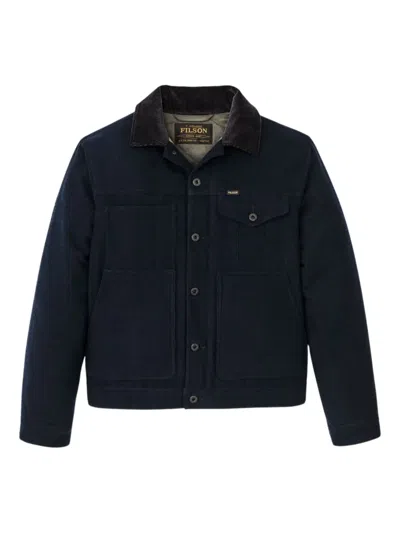 Filson Corduroy Collared Jacket In Animal Print