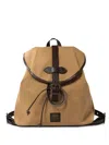 Filson Twill Drawstringed Backpack In Neutral