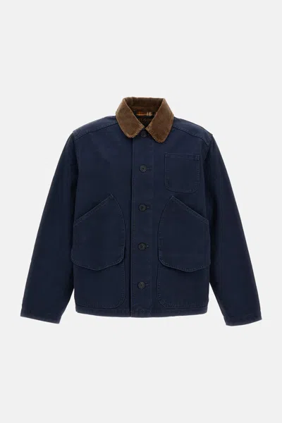 Filson Cotton Canvas Jacket In Blue