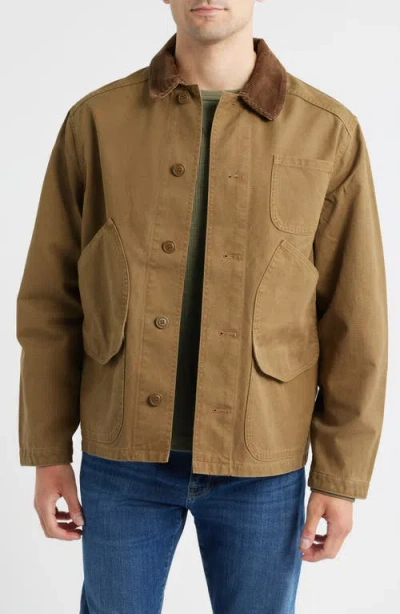Filson Cotton Canvas Outfitter Jacket In Brown