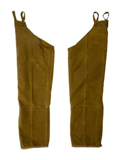 Pre-owned Filson Cotton Chaps In Brown