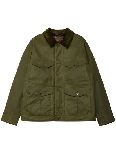 Filson Cotton Jacket With Pockets In Green