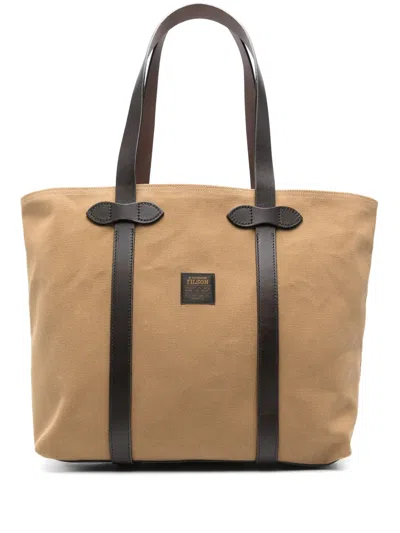 Filson Cotton Tote Bag In 710 Tan
