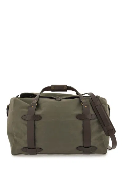 Filson Cotton Twill Duffle Bag In Otter Green (green)